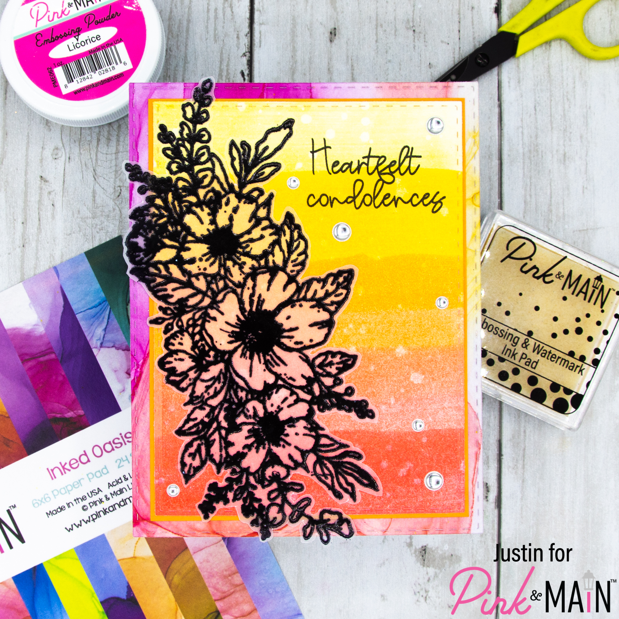 How Do You Use An Embossing Ink Pad ? - Inkes